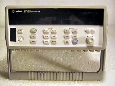 Hp/agilent 34970A data acquisition switch unit as is