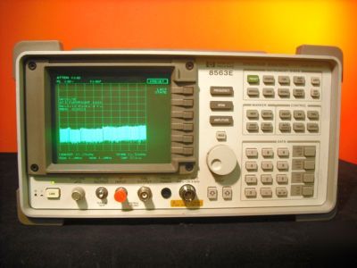 Hp agilent 8563E spectrum analyzer w/ 85620A module