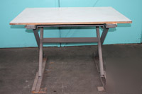 Manual collapsible scissors lift table 55.5