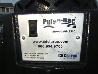 Pulse-bac PB2300 dust control vac no pulsebac
