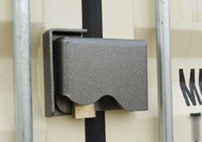 Padlock protector for 20FT / 40FT shipping container