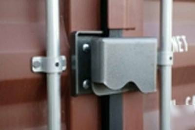 Padlock protector for 20FT / 40FT shipping container