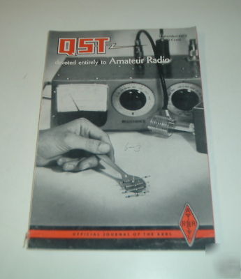 Qst amateur radio magazine, september 1973