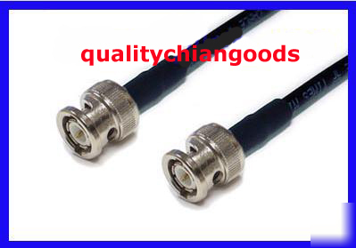 Bnc male to bnc male wireless antenna cable LMR195 5M