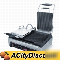 Cecilware double flat panini grill, 240 v