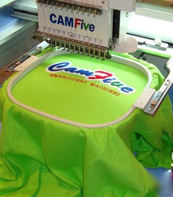 Commercial embroidery machine camfive 01 sequin 24 hour