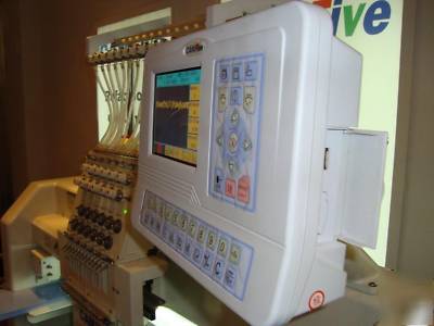 Commercial embroidery machine camfive 01 sequin 24 hour