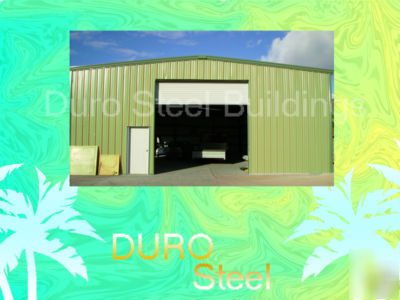 Duro steel garage building 40X80X16 metal buildings