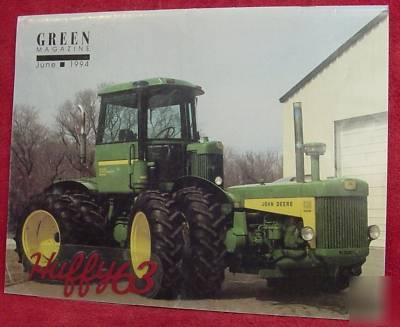 Green magazine john deere model r diesel tractor 1994
