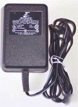 Ac adapter/power supply 12VDC 1.0A pn 041-0010-001