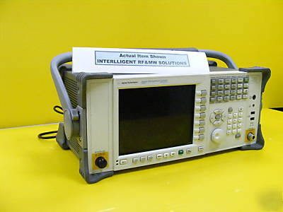 Agilent N1996A csa 100KHZ to 3GHZ rf spectrum analyzer