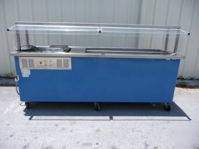 Delfield combination hot/cold food serving counter