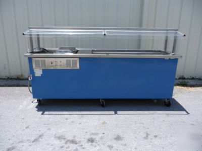 Delfield combination hot/cold food serving counter