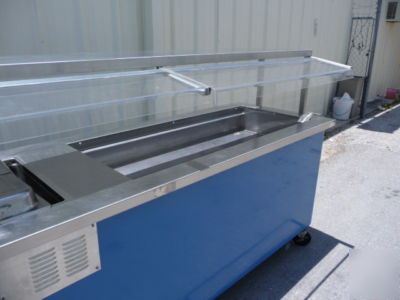 Delfield combination hot/cold food serving counter