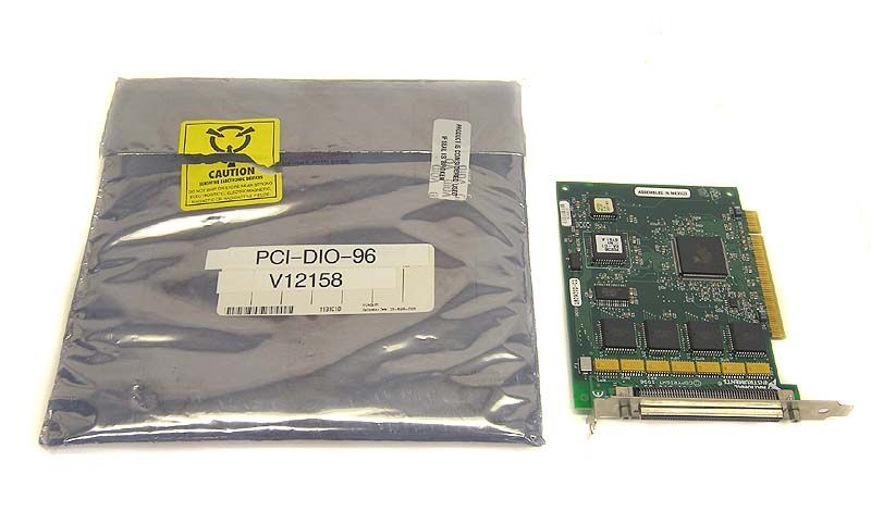 National instruments pci-dio-96 digital i/o daq board