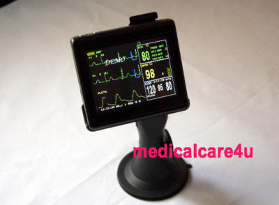 Nib handheld patient monitor ecg SPO2 p pr 3.5 color tft