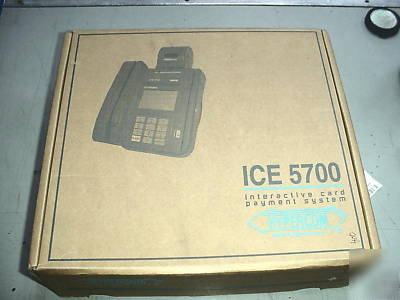 Hypercom ice 5700 interactive card/check payment system