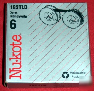 Nukote 182TLD lift-off tape replacement 4 xerox 8R1187 