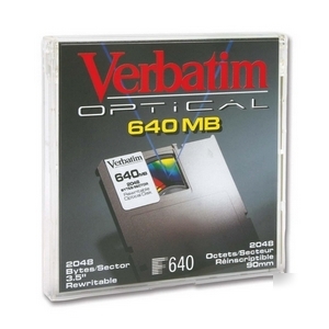 Verbatim 91250 -1PK rewritable mo magneto