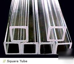  square acrylic tubes 2 x 1-3/4 (72