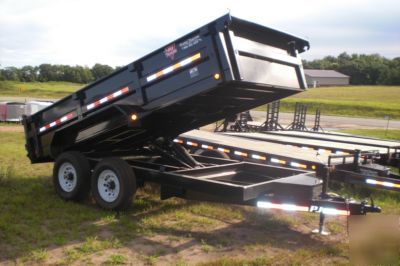 Sparkstrailers.com 14' pj dump trailer 