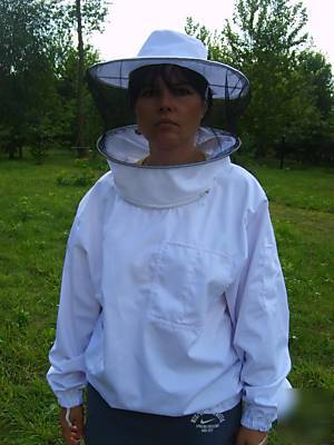 Beekeeping hat veil smock jacket hive medium bee