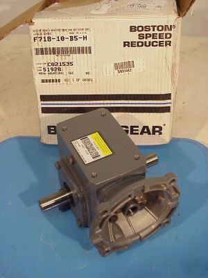 Boston gear 700 series worm gear speed reducer 56C 10:1