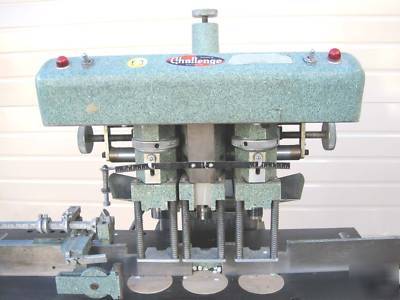 Challenge 3 spindle paper drill bindery eh-3 hole 