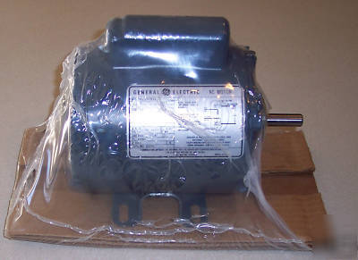 General electric ge 1/4 hp 115 v ac electric motor nos