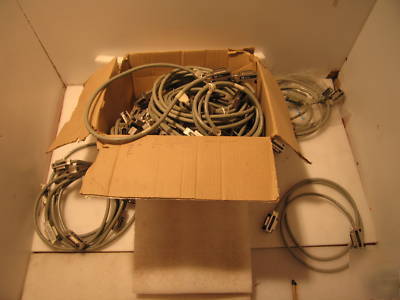 Hp gpib cables hp a b d various sizes lot of 33