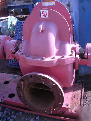 Itt 150 b&g 6000 gpm trash water pump 175 psi / 100 hp