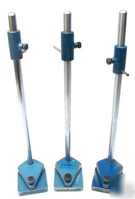 Lot of 3 fowler precision transfer stands