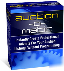 New auction-o-matic a software for ebay sellers