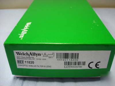 New welch allyn panoptic ophthalmoscope #11820 in box