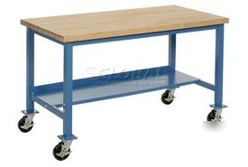 60 x 30 maple safety edge packaging bench