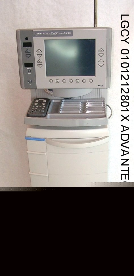 Alcon 20,000 legacyâ„¢ phaco ver 3.12 with 2 handpieces
