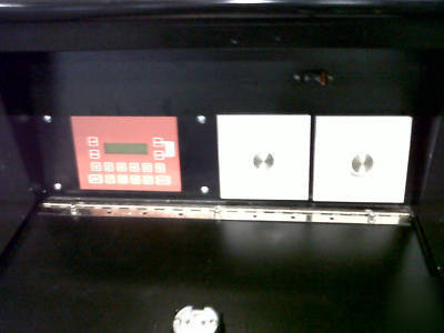 Custom deli's heated, hot, merchandizer, display 2 teir