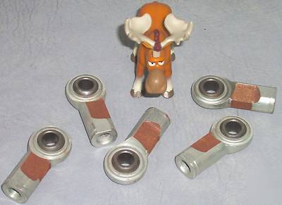 Lot of 5 aurora cg-8 rod end left hand female thread