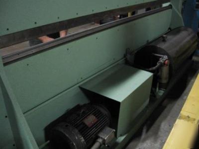 Roto-die hydraulic bending brake