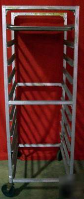 Used aluminum sheet pan rack