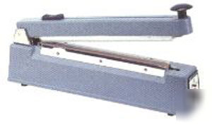 8 inch thermal impulse heat sealer bag sealer w/cutter