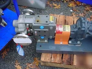 Waukesha displacement pump 1.5 inch stainless steel