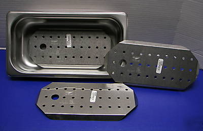 New vollrath hotel pan false bottom drain rack 1/4 LOT3