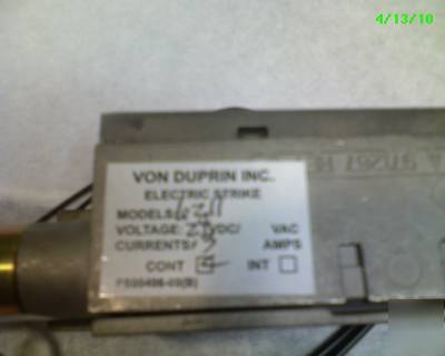 New von duprin 6211/6211DS electric strike 24V chrone 