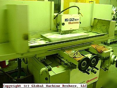 Okamoto acc-16-32DX surface grinder