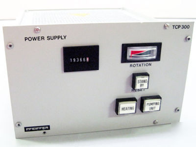 Pfeiffer balzers tcp 300 turbo molecular pump control