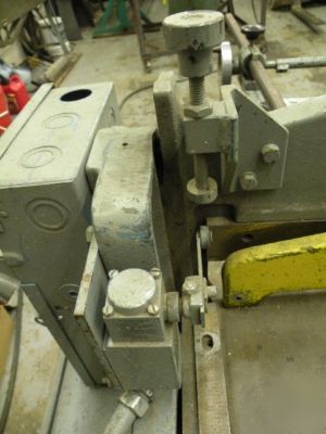 Roper whitney pexto lockformer PH52 hyd shear w/ b.g.