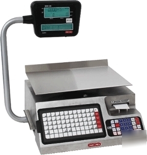 Torrey 40 lb price computing deli scale w/label printer