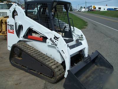 2004 bobcat T190 track skid steer 1700 hrs very nice