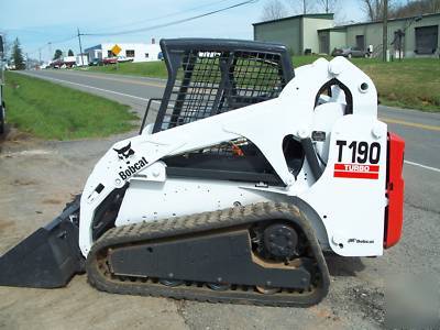 2004 bobcat T190 track skid steer 1700 hrs very nice